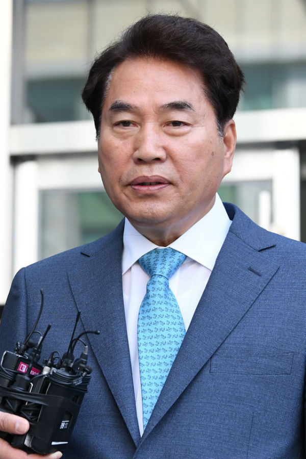 1심 판결 후 백군기 용인시장