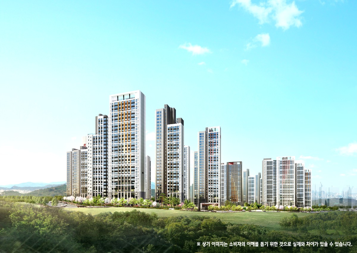 힐스테이트 용인고잔역 투시도