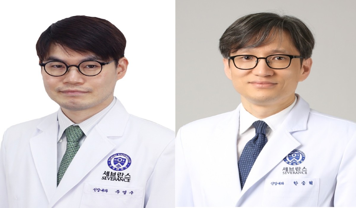사진왼쪽 / 주영수 교수 - 한승혁 교수 /사진 오른쪽