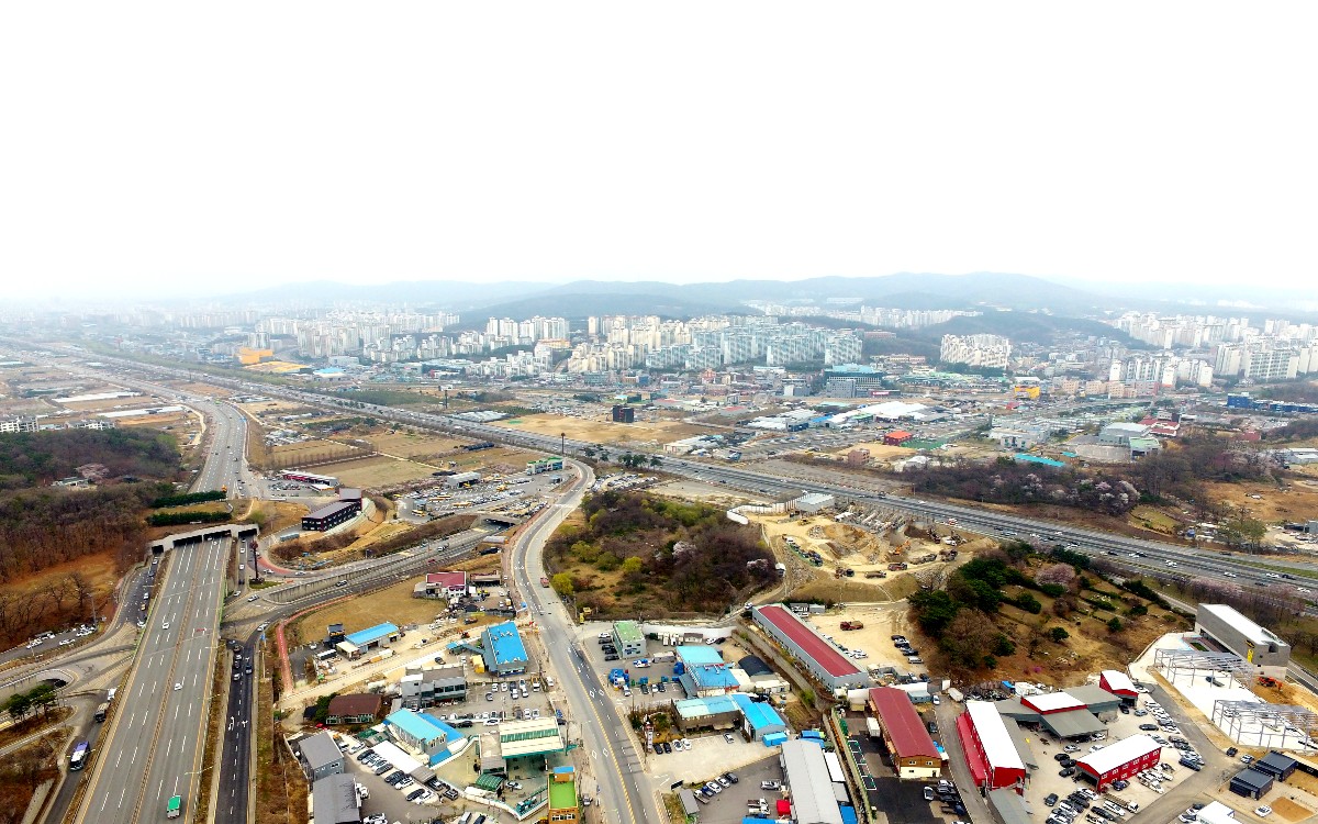 신수로 항공사진