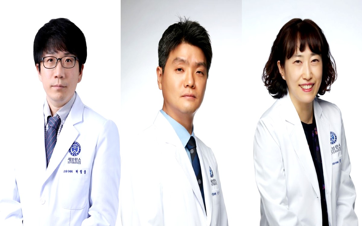 (왼쪽부터) 연세대학교 의과대학 용인세브란스병원 소화기내과 허철웅 교수, 신장내과 윤해룡 교수, 세브란스병원 소화기내과 정다현 교수